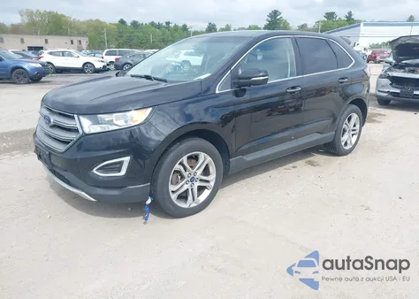 2017 Ford Edge Titanium from USA, damaged, VIN 2FMPK4K97HBB82314